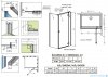 Radaway Essenza 8 Gold Kdj kabina 110x80cm prawa złoty połysk/szkło przejrzyste 10480712-01-01R/10470337-09-01R/10113080-01-01